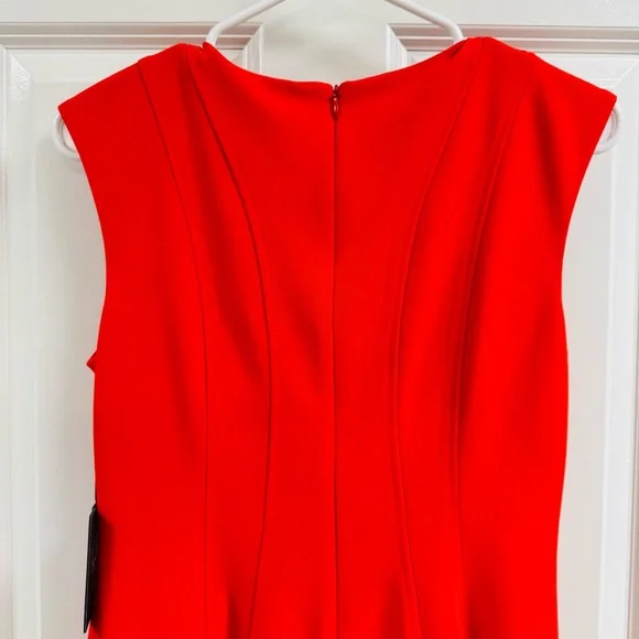 NEW Vince Camuto Poppy Colored Dress - Picture 5 of 10